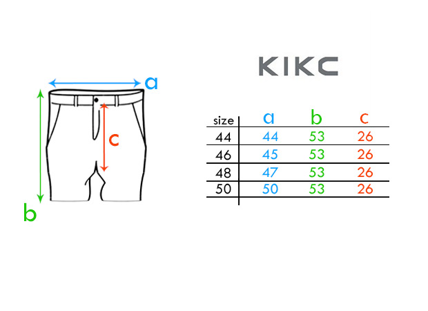kick size chart
